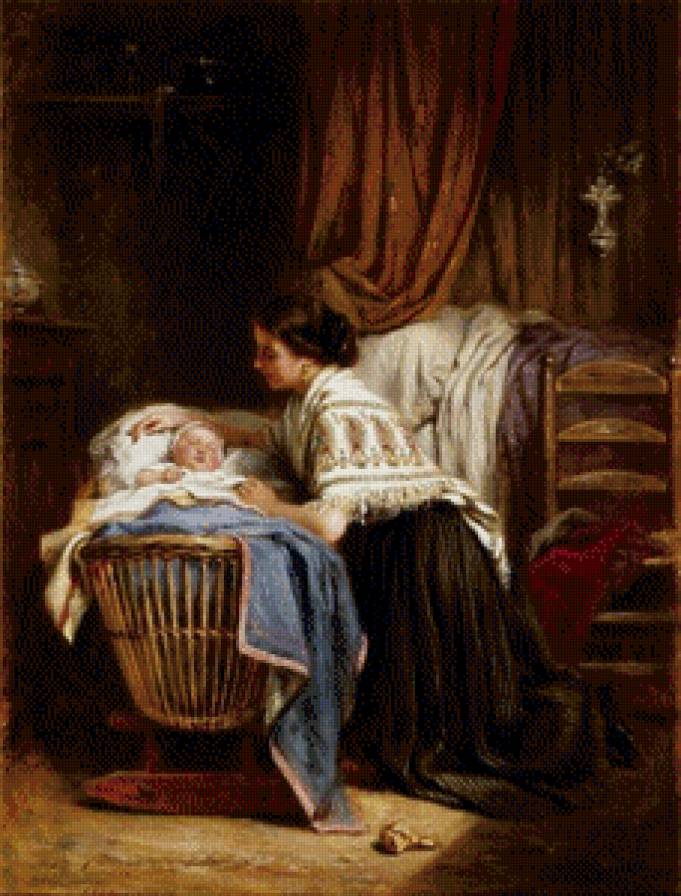 Любящая мама - ребенок, дитя, мама - предпросмотр