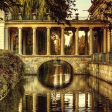 Схема вышивки «Мост»