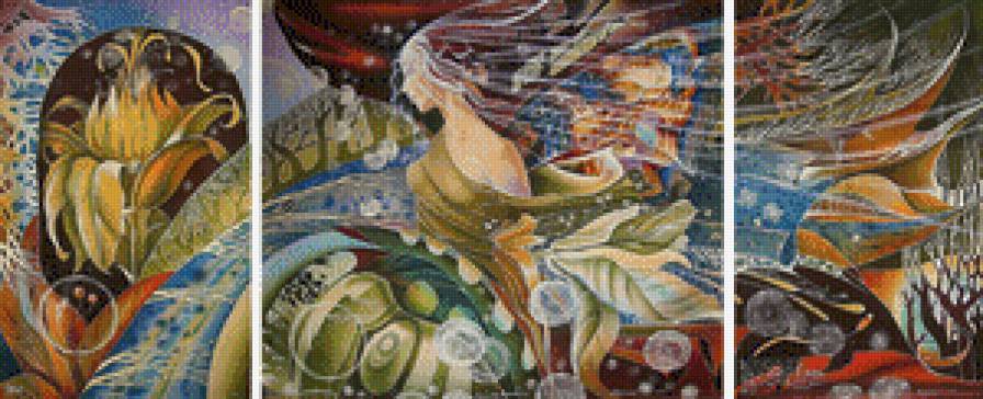 триптих - картина, картины, триптих - предпросмотр