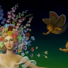 Схема вышивки «Фантазия лета»