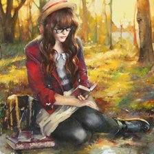 Схема вышивки «Уединение»