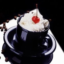 Схема вышивки «кофе со сливками»