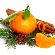 Схема вышивки «Пряный мандарин»