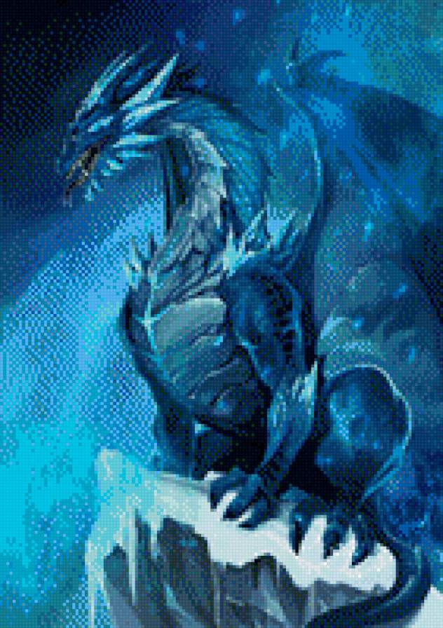 ледяной дракон - дракон - предпросмотр