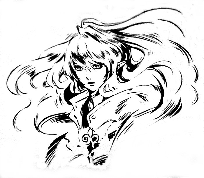 Эльфийка - оригинал