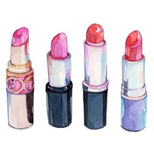 Схема вышивки «помады:)»