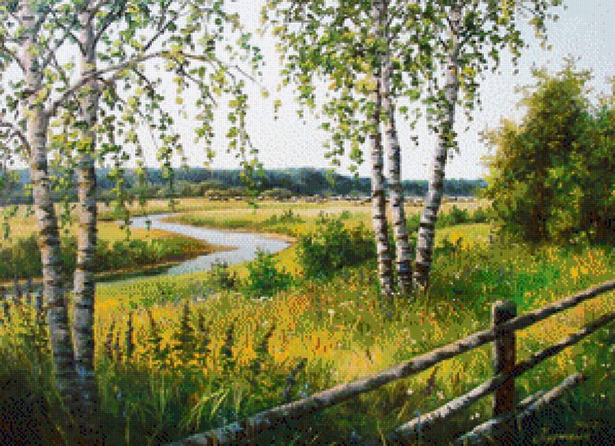 пейзаж - картина - предпросмотр