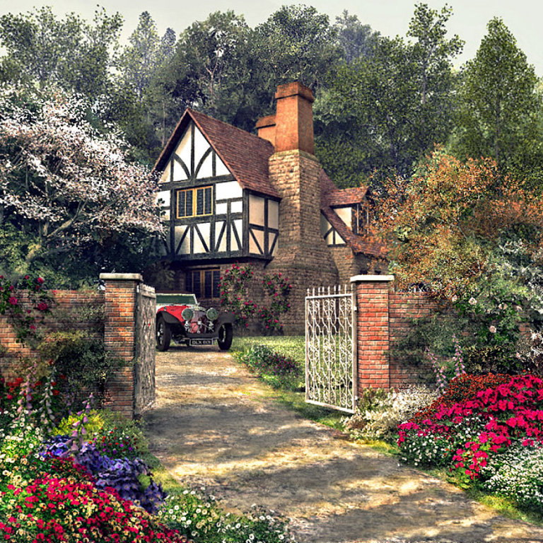 загородный дом - оригинал