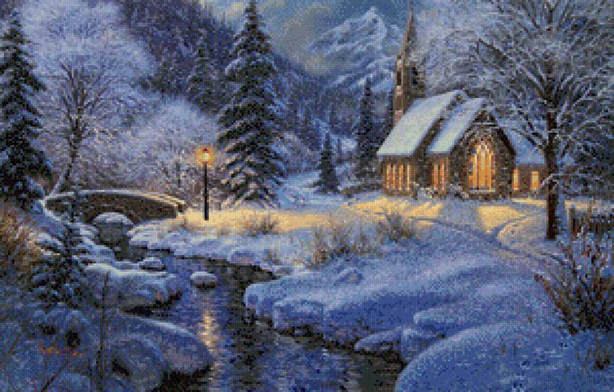 №533378 - рождество, зима, снег - предпросмотр