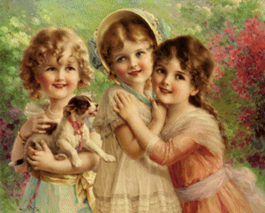 вера надежда любовь - мальчик, дети, игра, друзья, собака, девочка - предпросмотр