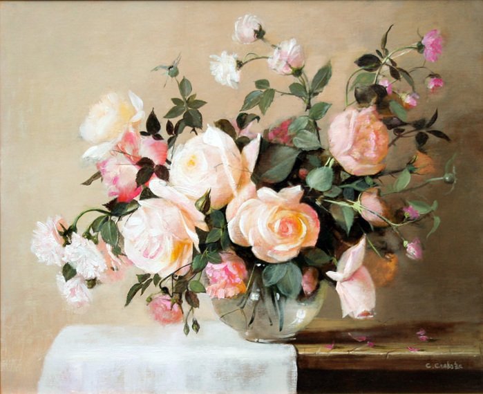 Нежный букет - цветы - оригинал