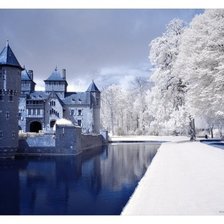 Схема вышивки «Пейзаж»