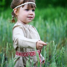 Схема вышивки «Славянка»