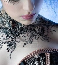 Схема вышивки «Девушка»