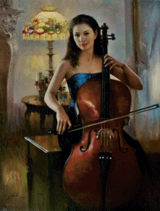 Музыка - девушка - предпросмотр