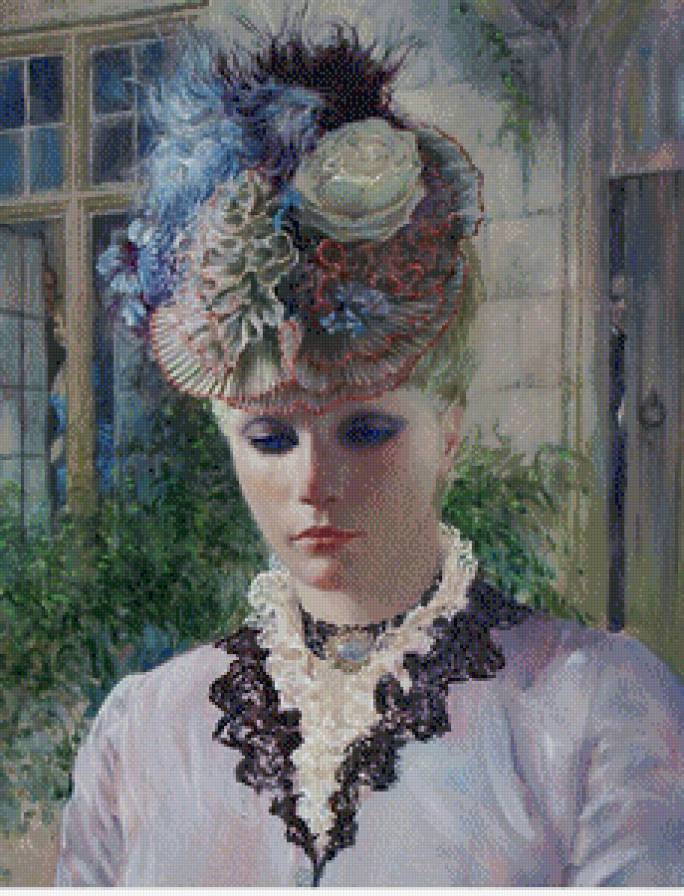 Серия "Золотой век" - девушка - предпросмотр