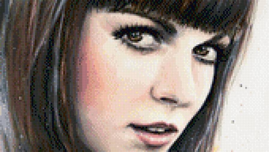 Девушка - девушка, взгляд - предпросмотр