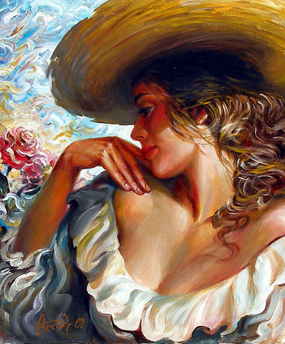 Лето - девушка - оригинал