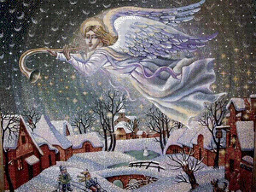 Ангел Рождества - праздник, рождество, религия, бог - предпросмотр
