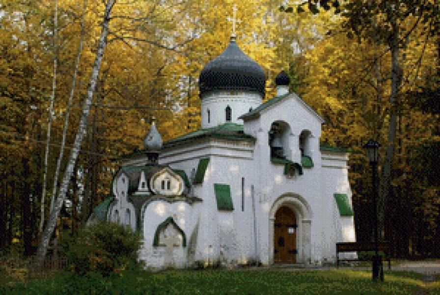Абрамцево. - усадьба абрамцево, архитектура, храм - предпросмотр