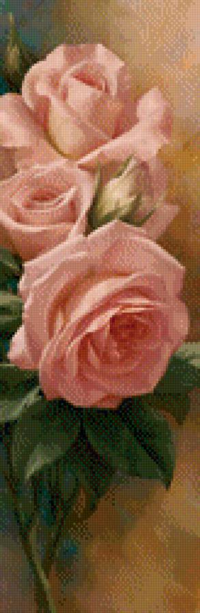 розочки - куст, розы, букет, ветка, цветы, природа, роза - предпросмотр