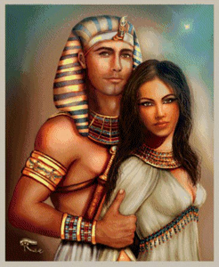 Египетская пара - восток, парень, любовь, египет, девушка, пара - предпросмотр