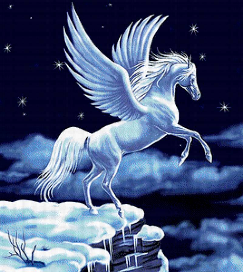 Пегас - пегас, фэнтези - предпросмотр