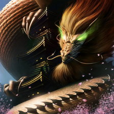 Схема вышивки «Дракон»