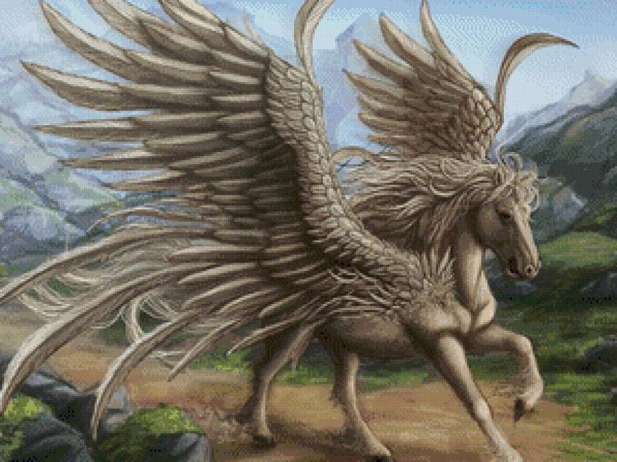 Пегас - пегас, фэнтези - предпросмотр