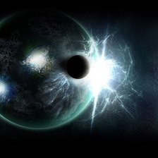 Схема вышивки «Космос 3»