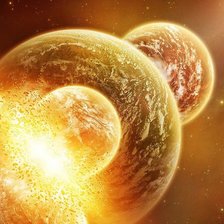 Схема вышивки «Космос 4»