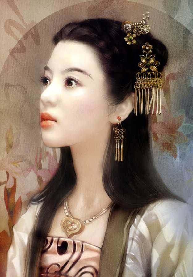 девушка - азиатка - оригинал