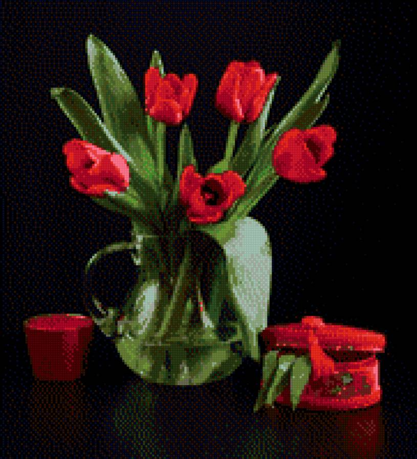 Тюльпаны - цветы, тюльпаны - предпросмотр