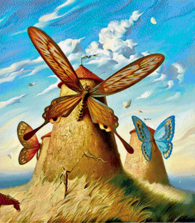 Картина - сюрреализм - предпросмотр