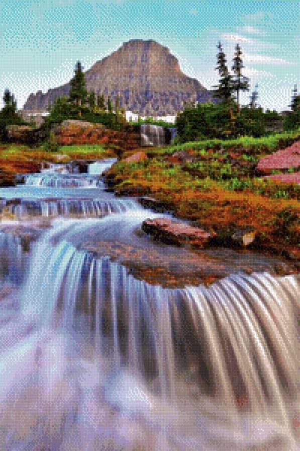 Свобода - водопад, природа - предпросмотр