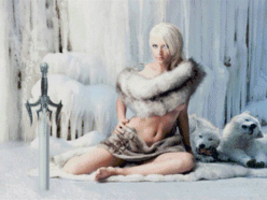 царица льдов - девушка - предпросмотр