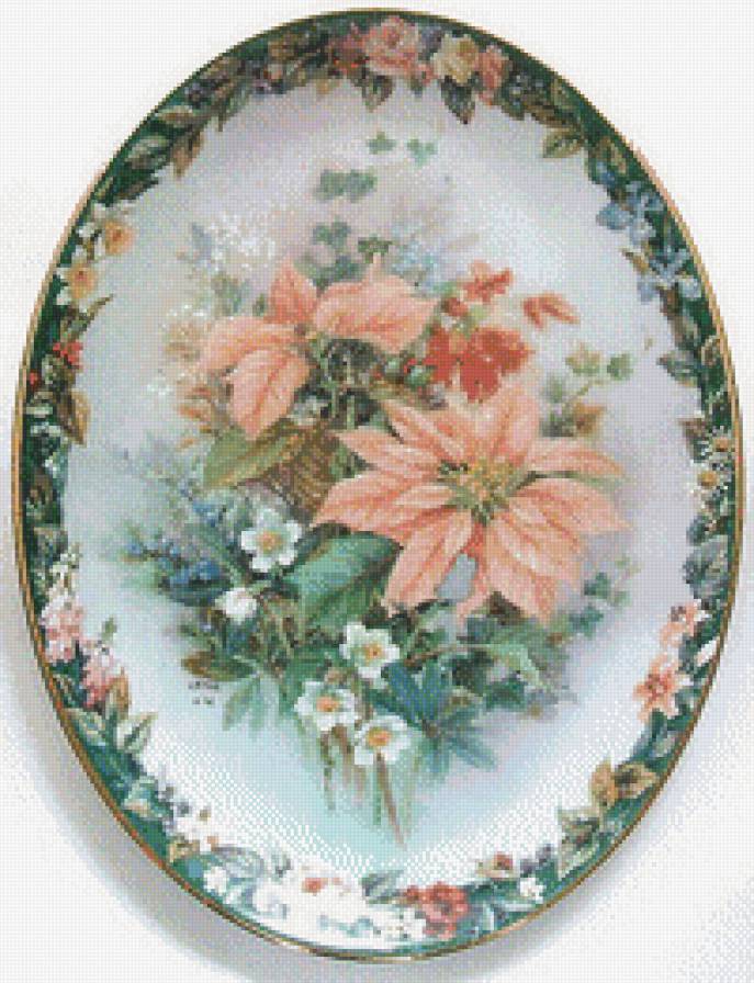 медальон - сер.цветы - предпросмотр