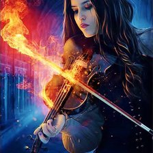 Схема вышивки «срипачка2»