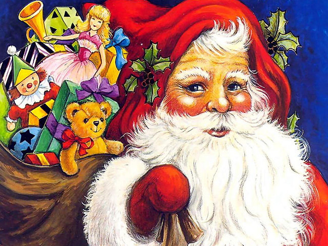 Санта Клаус - новый год, санта - оригинал