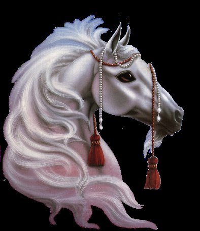 Символ наступающего года - новый год, лошадь - оригинал