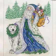 Схема вышивки «дед моро»