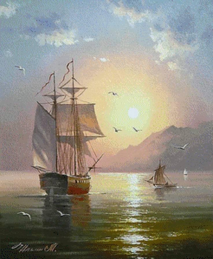 штиль - море - предпросмотр