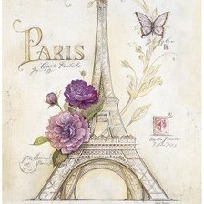 Оригинал схемы вышивки «Париж» (№535929)