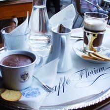 Оригинал схемы вышивки «Кафе Florian, Венеция» (№536201)