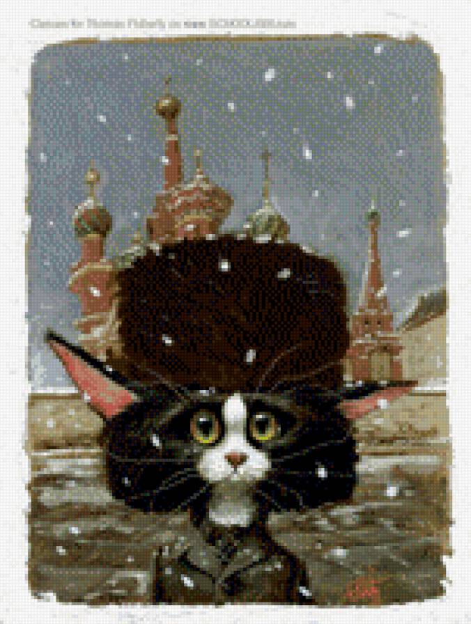 русский кот - кремль, кошки, котята - предпросмотр