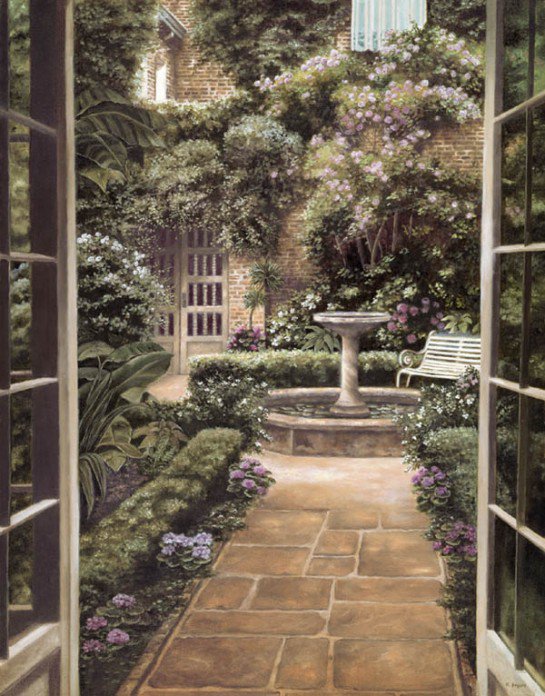 терраса - зелень, уединение - оригинал