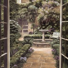 Схема вышивки «терраса»