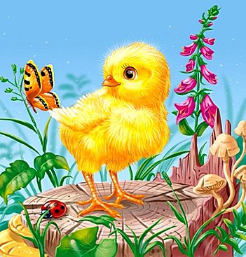 Цыпленок - цыплята, птенцы, птицы - оригинал