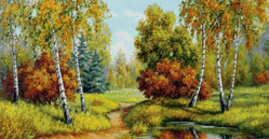картина - природа, осень - предпросмотр