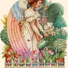 Схема вышивки «Фея»